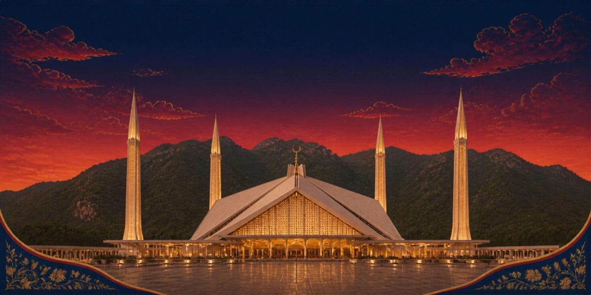 Islamabad skyline illustration