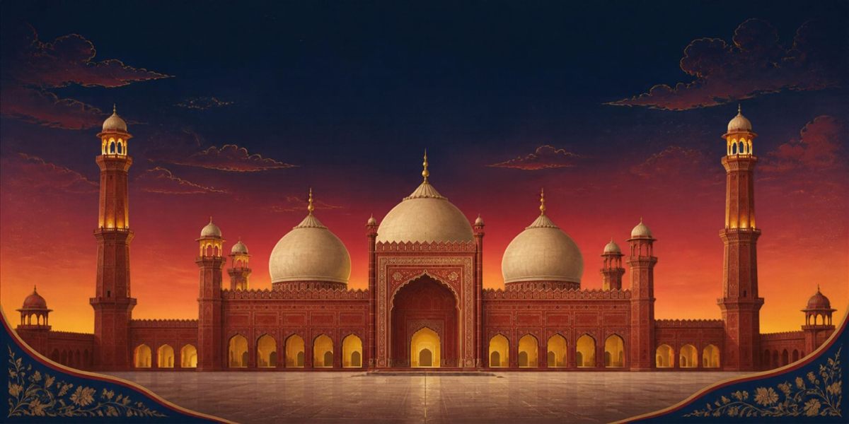 Lahore skyline illustration